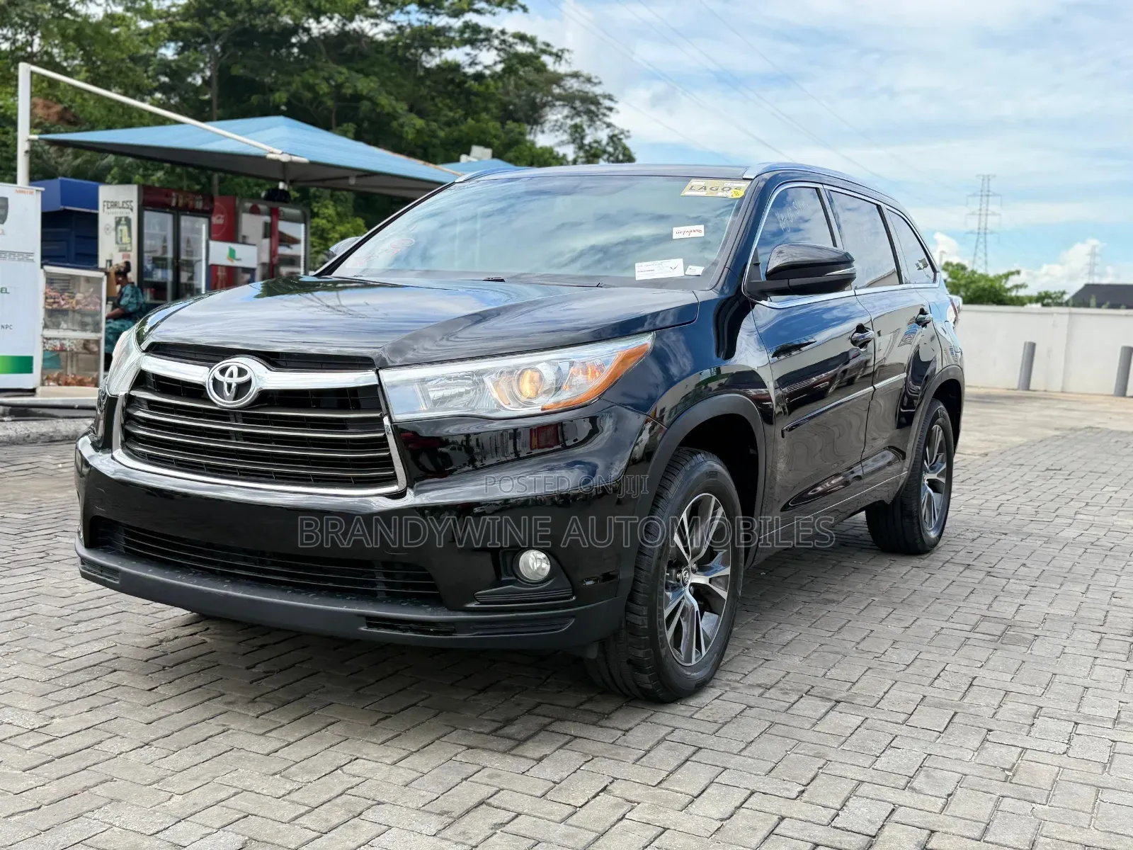 Toyota Highlander XLE V6 4x2 (3.5L 6cyl 6A) 2016 Black
