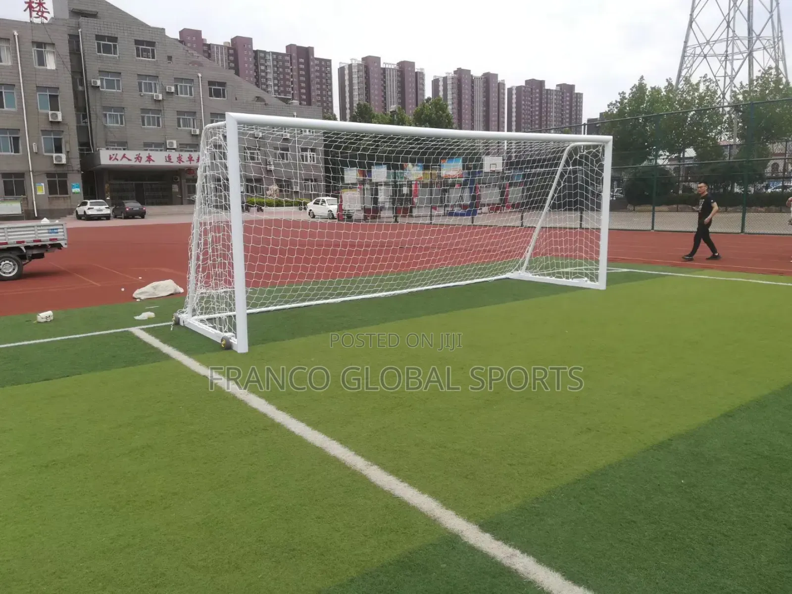 Soccer Goal Net Full Size Football Goal Post