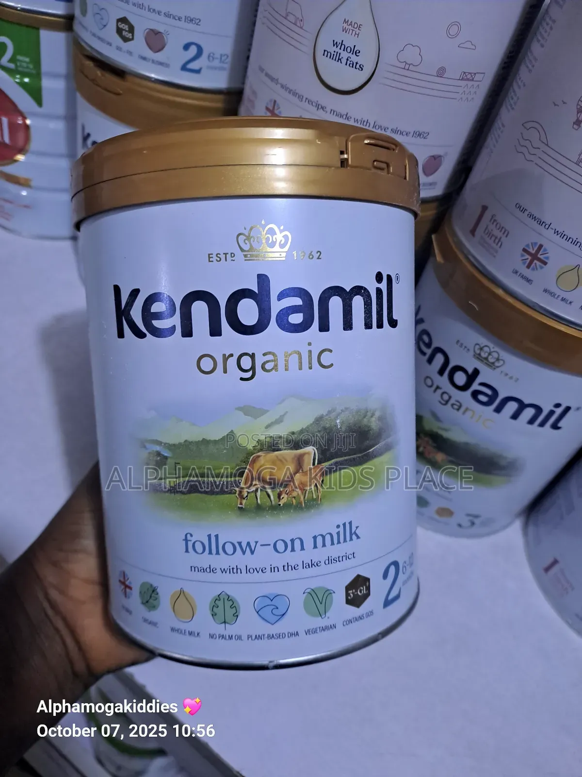Kendamil Organic Formula (Uk) Stage 1to 3 800g