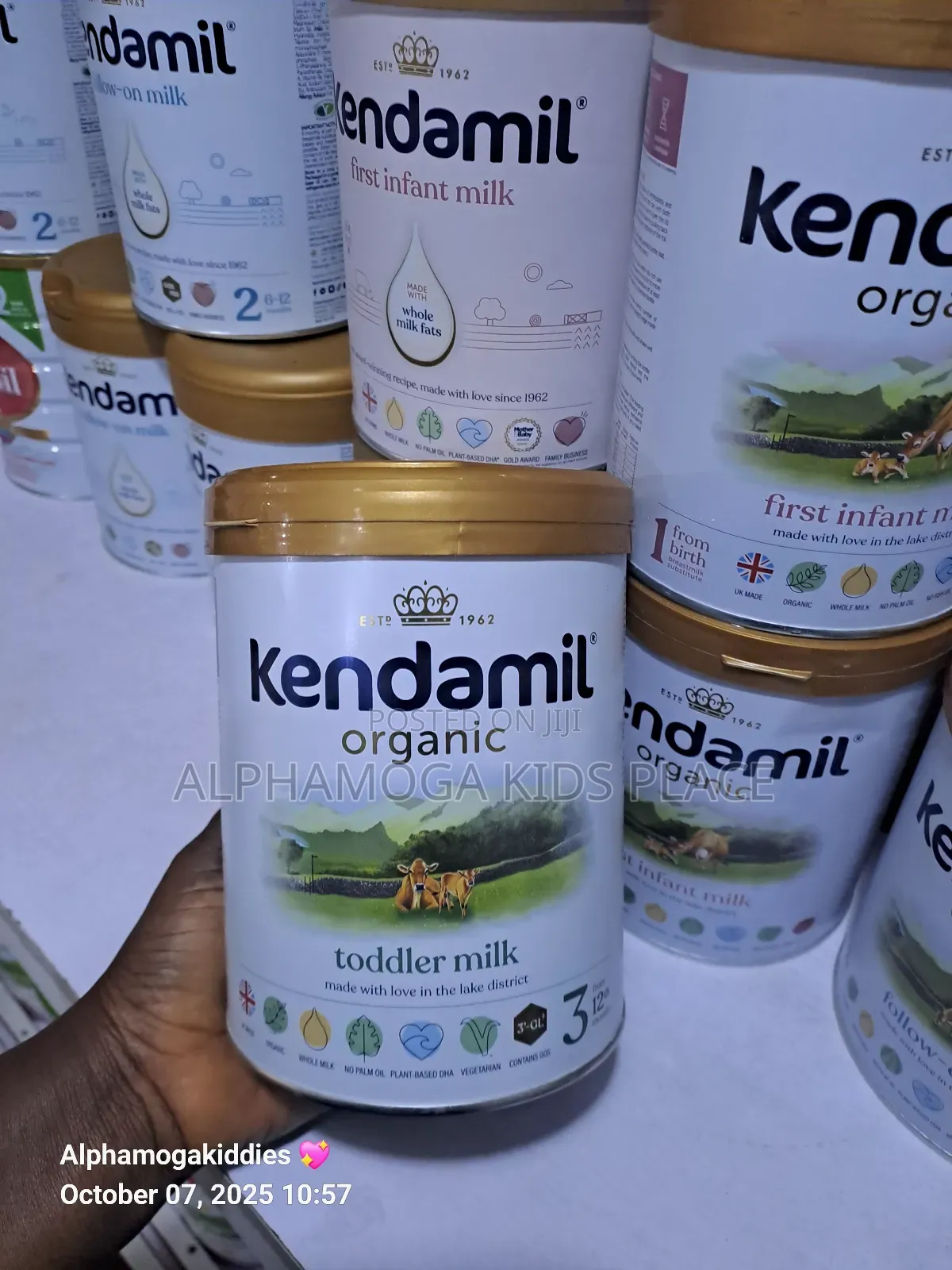 Kendamil Organic Formula (Uk) Stage 1to 3 800g