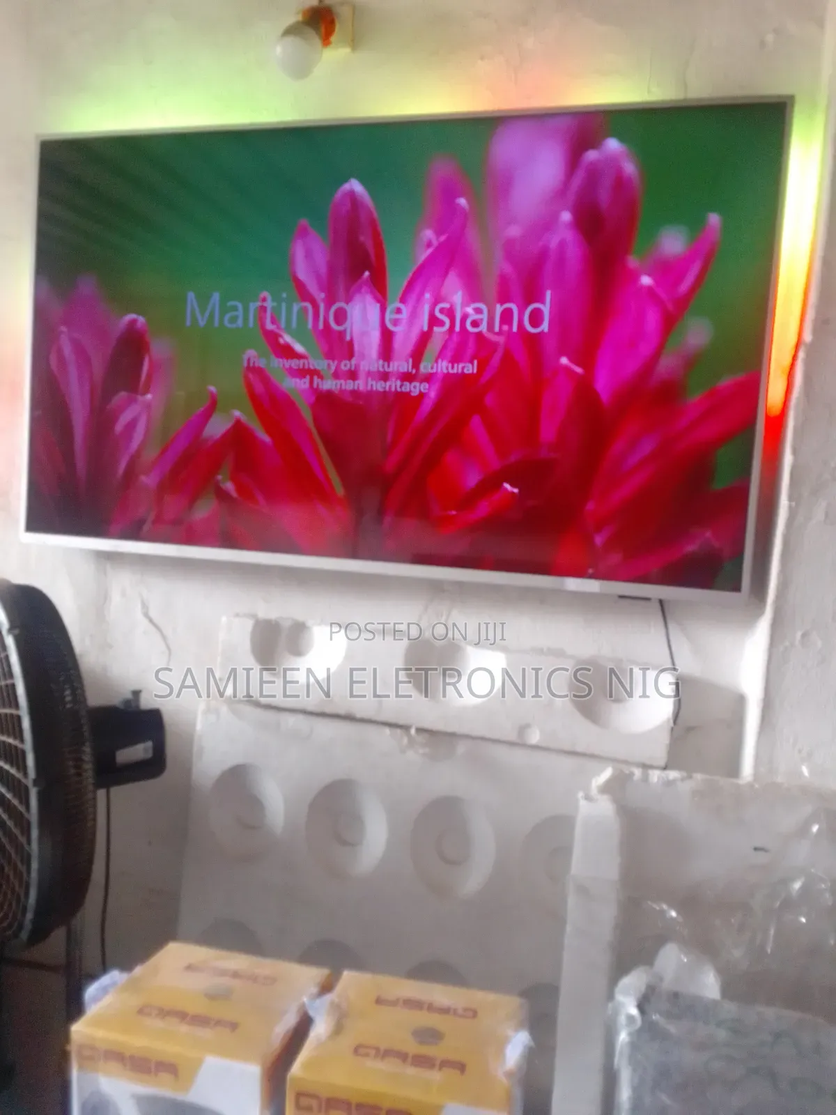 Newly Arrived 55inch Phillips Android Uhd Smart TV. With Ambilight