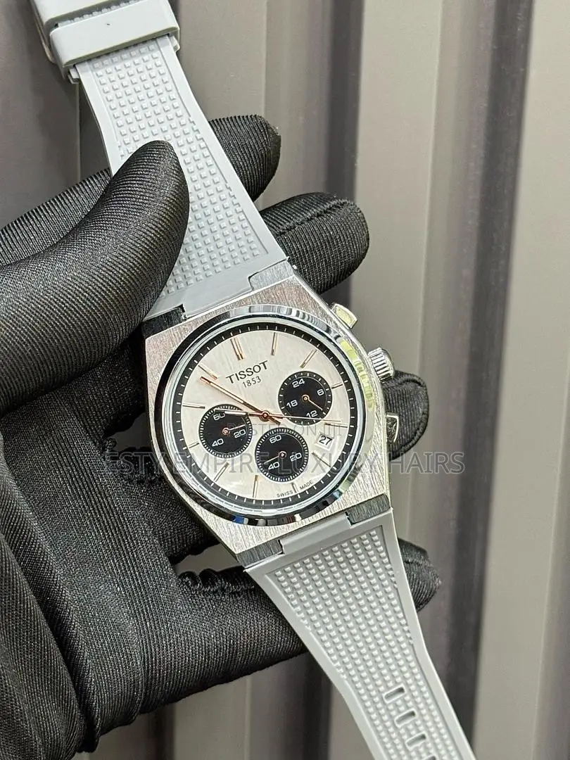 High Quality Luxury Tissot Rubber Wristwatch