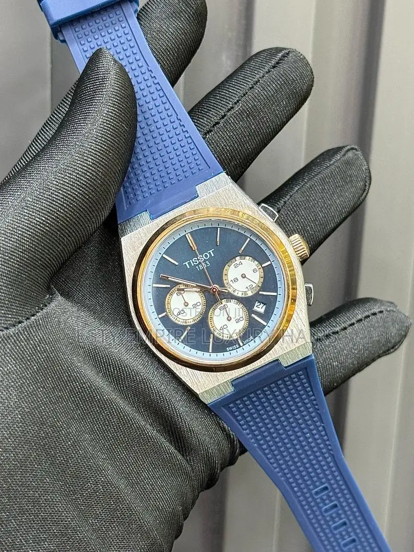 High Quality Luxury Tissot Rubber Wristwatch