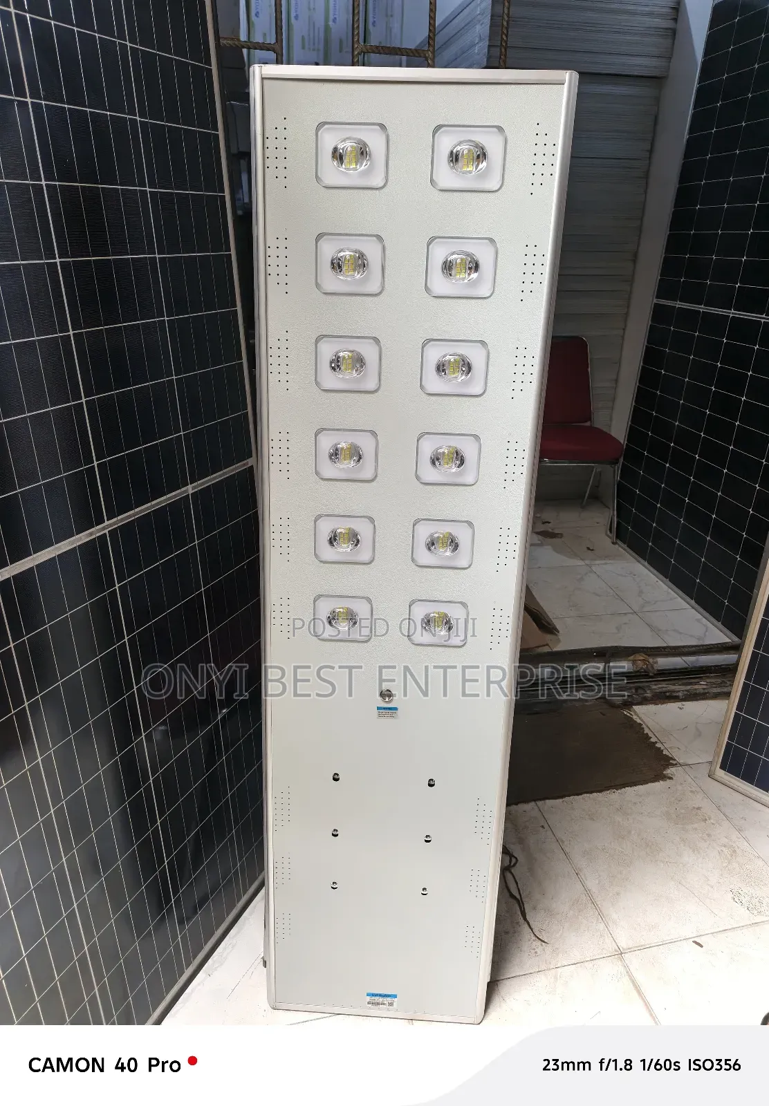 Wakatek Solar Streets Light 100watts No1
