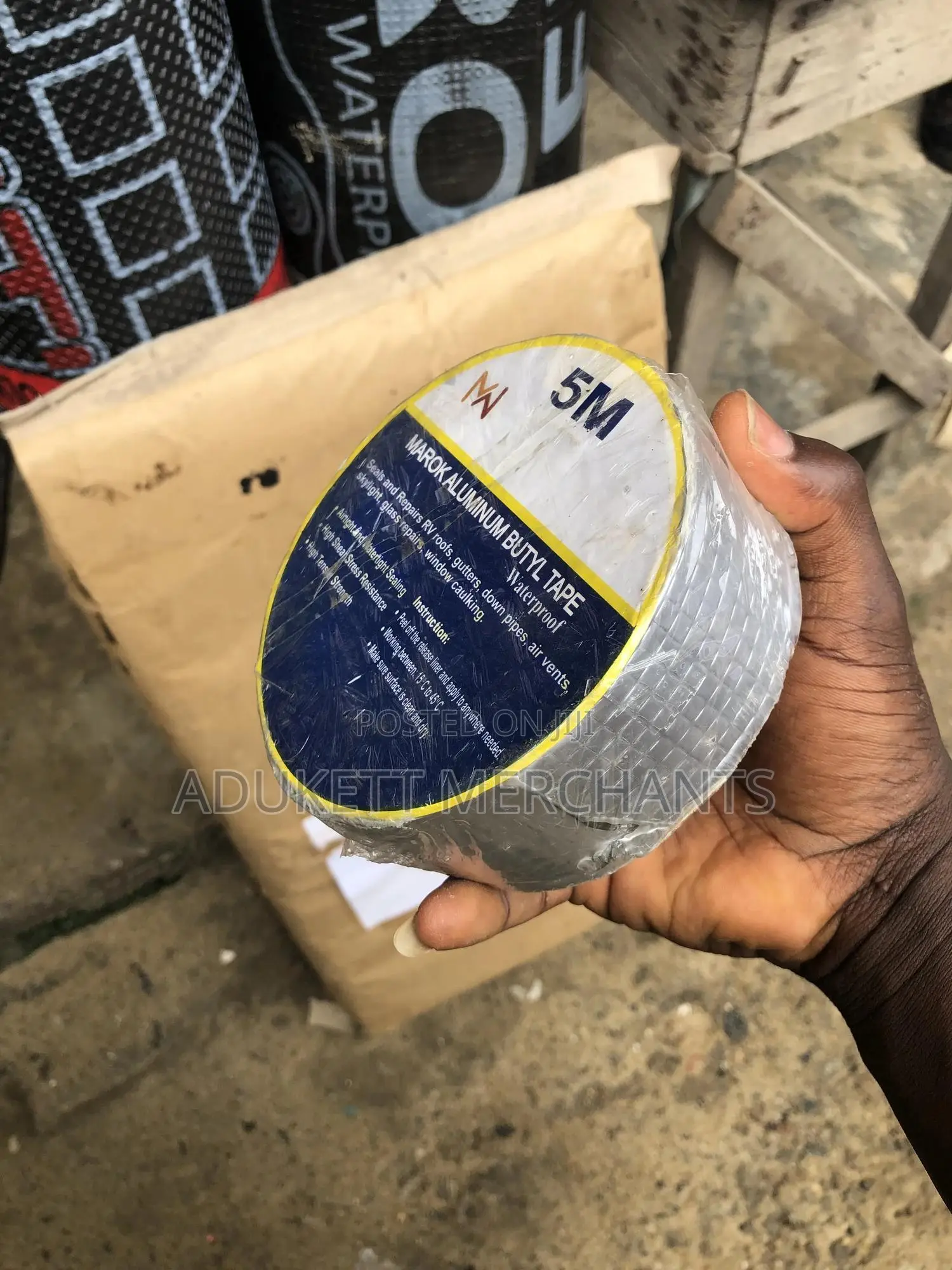 Marok Aluminum Waterproof Tape 5m