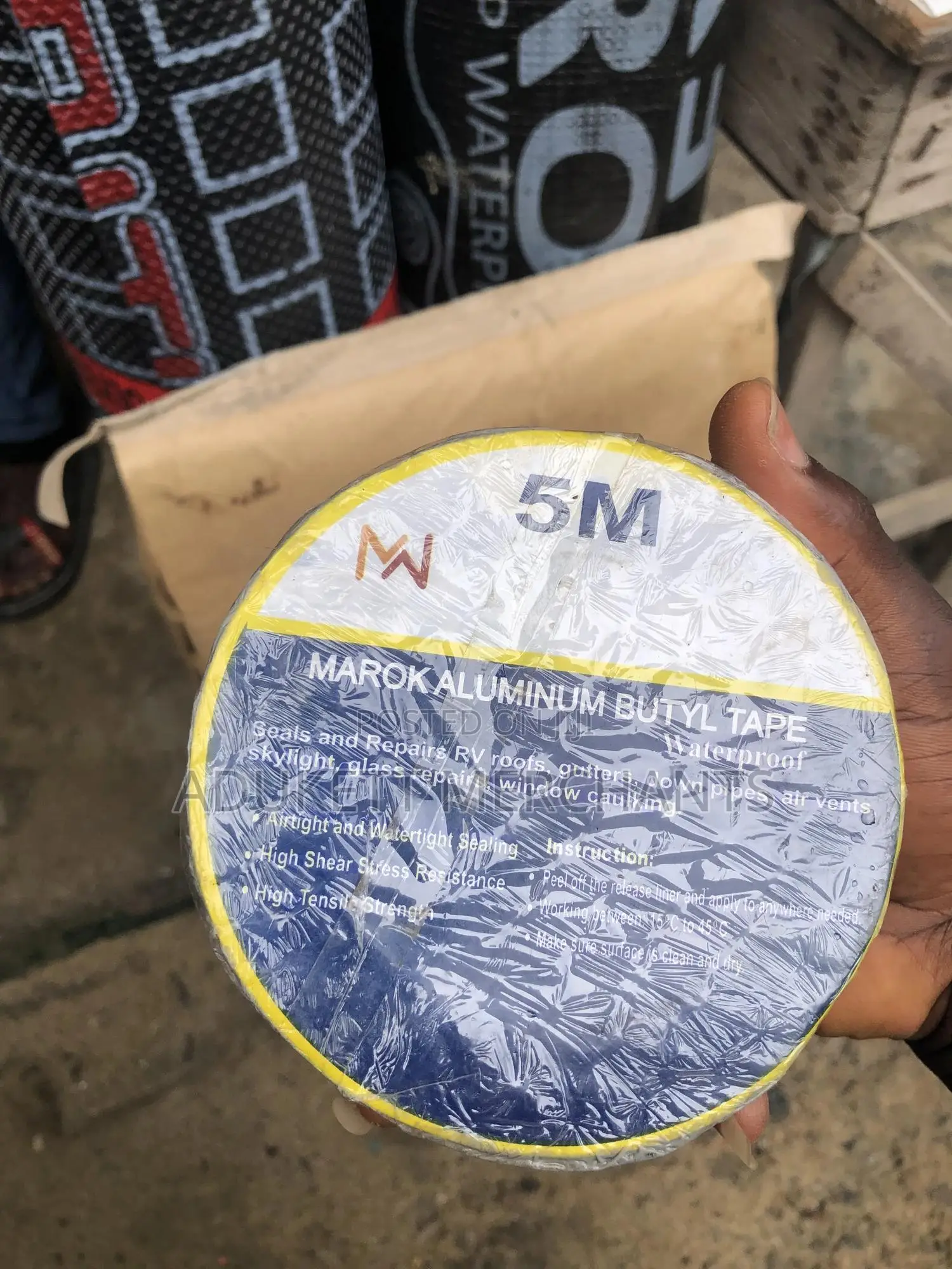 Marok Aluminum Waterproof Tape 5m