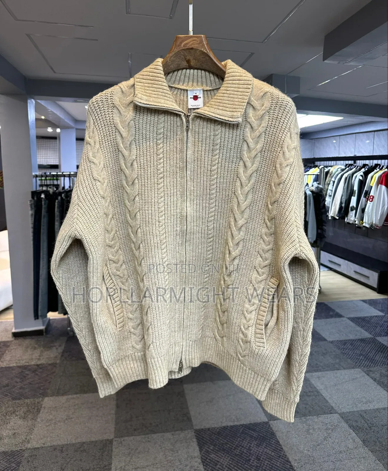 *Premium Luxury Zipper Sweater Best Quality Now Available in Store *
