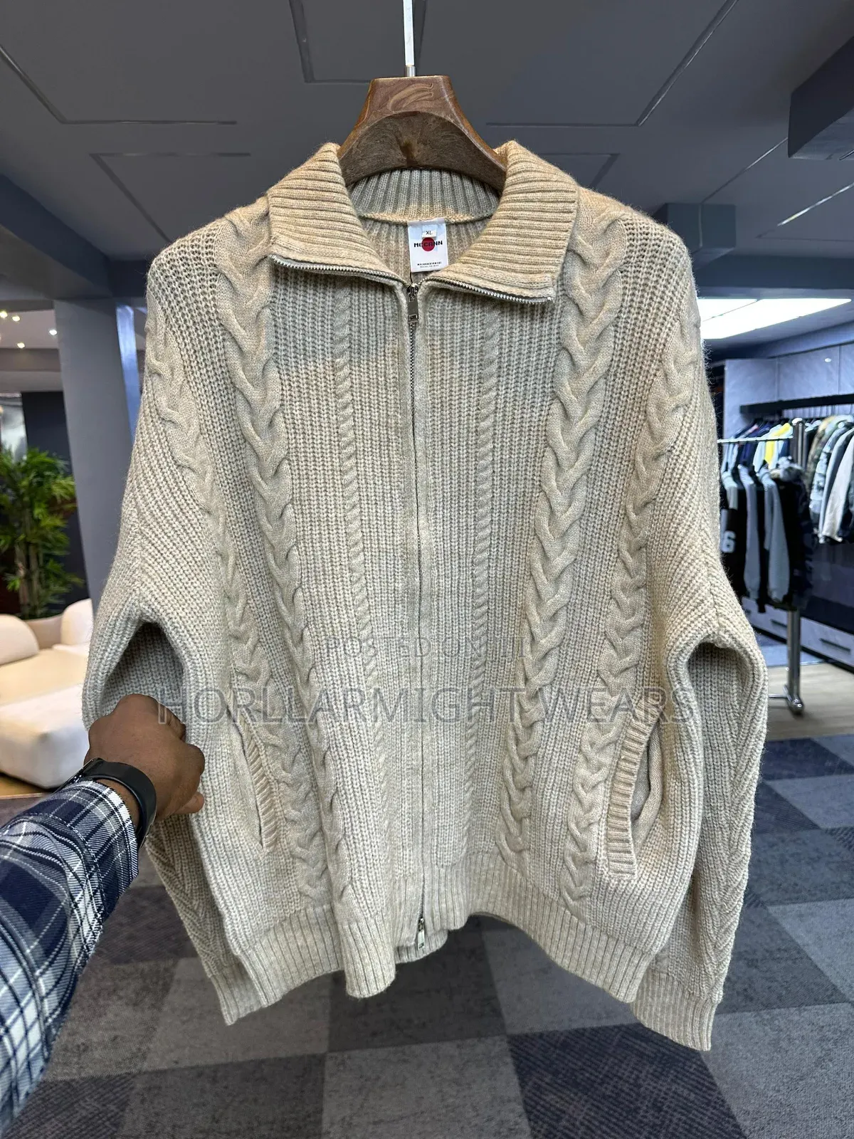 *Premium Luxury Zipper Sweater Best Quality Now Available in Store *