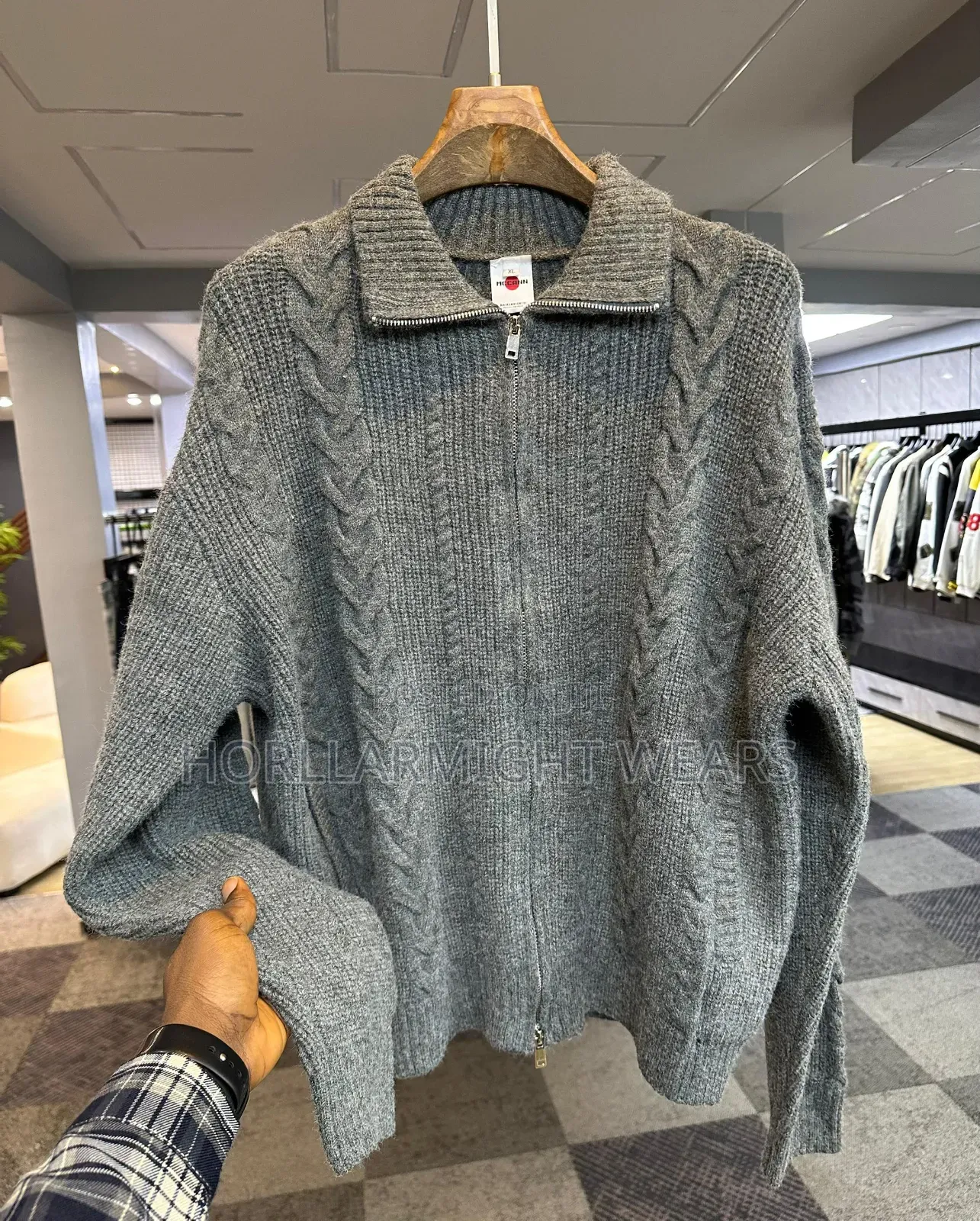 *Premium Luxury Zipper Sweater Best Quality Now Available in Store *