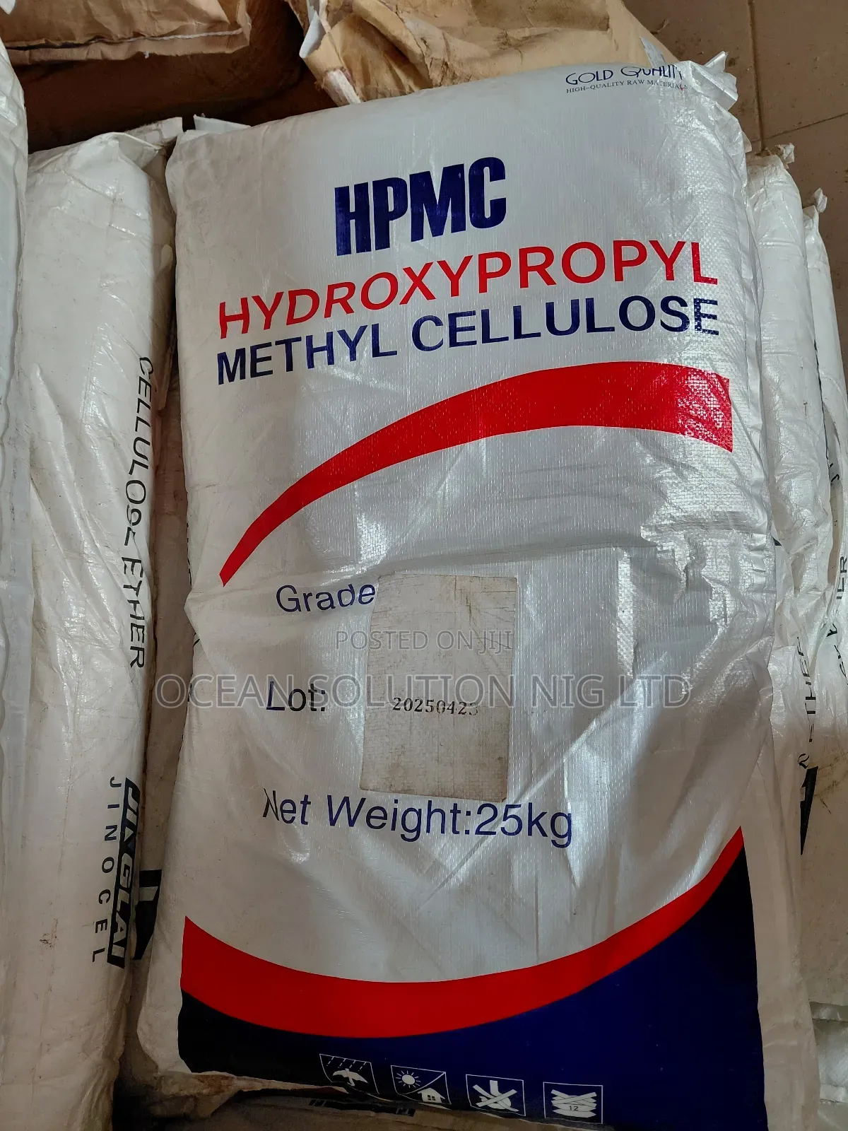 Hydroxypropyl Methyl Cellulose 25kg