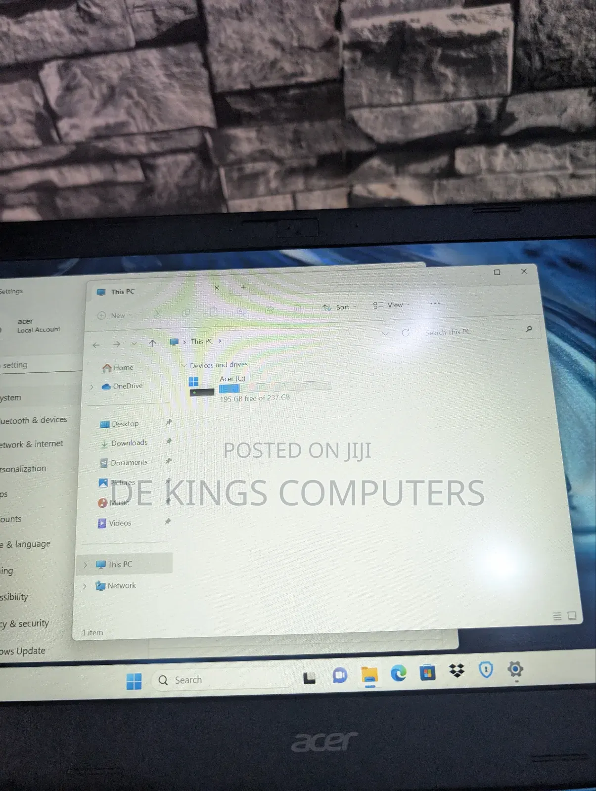 Laptop Acer TravelMate P2 8GB Intel Core i3 SSD 256GB