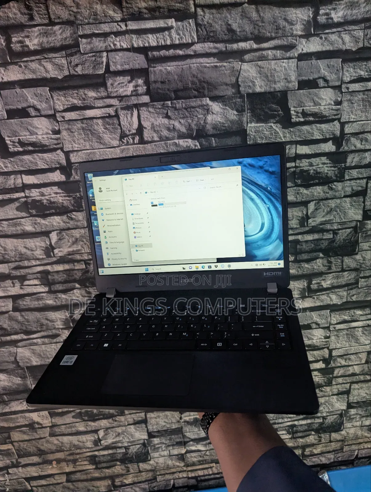 Laptop Acer TravelMate P2 8GB Intel Core i3 SSD 256GB