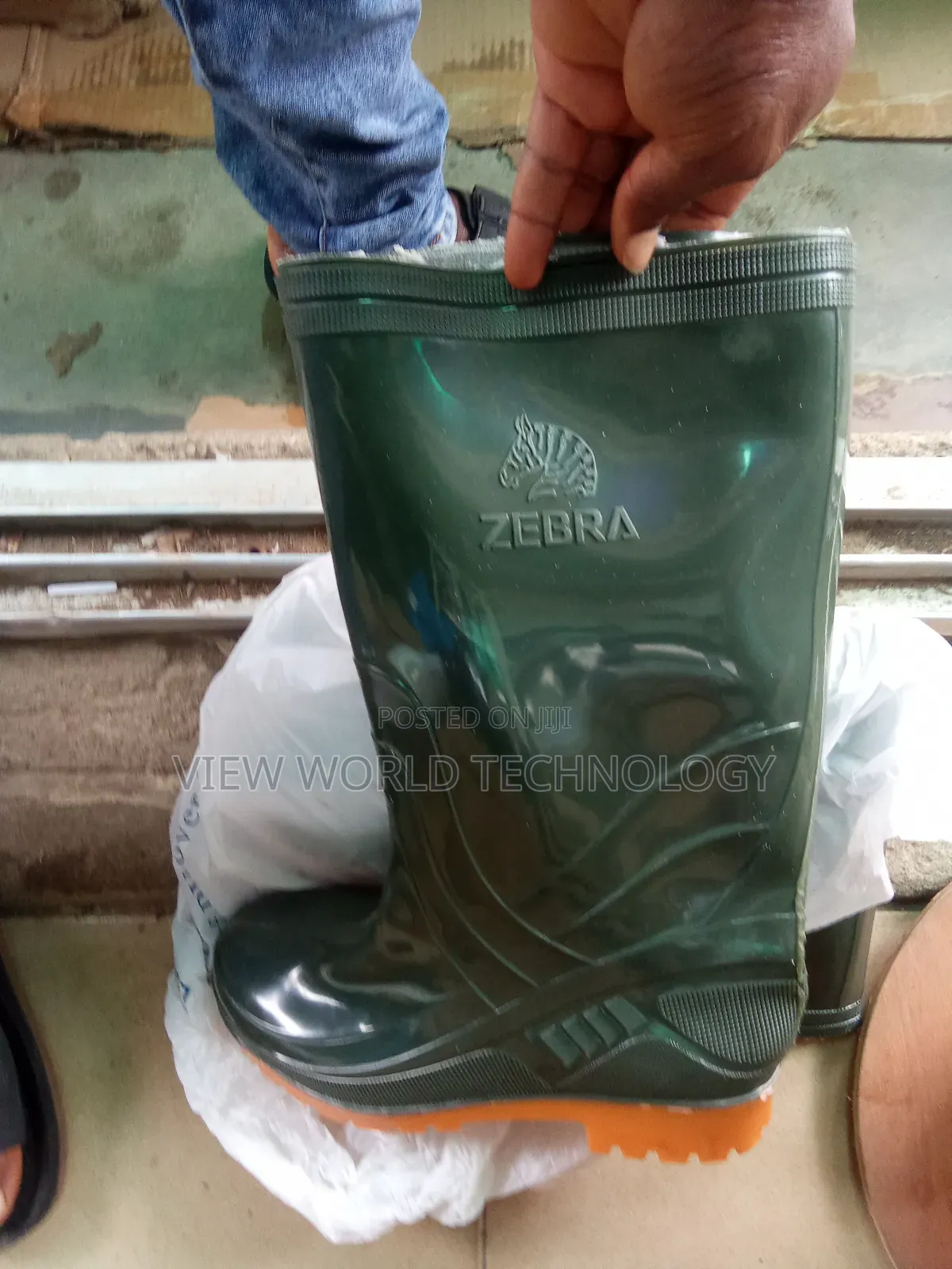 Rain Boot Safety Wear