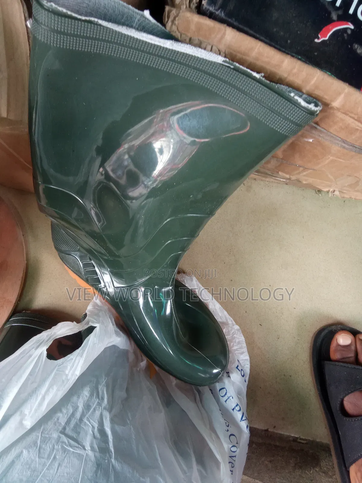 Rain Boot Safety Wear