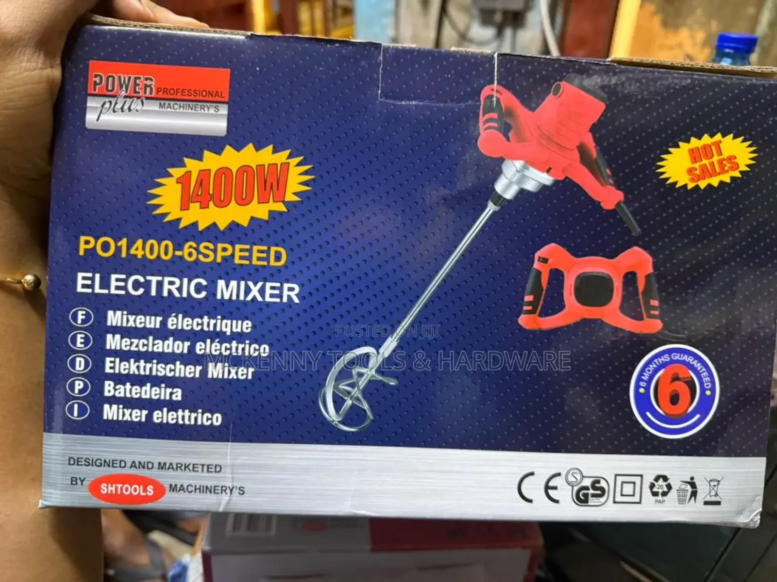 Power Professional Plus 1400w Po1400-6speed Electric