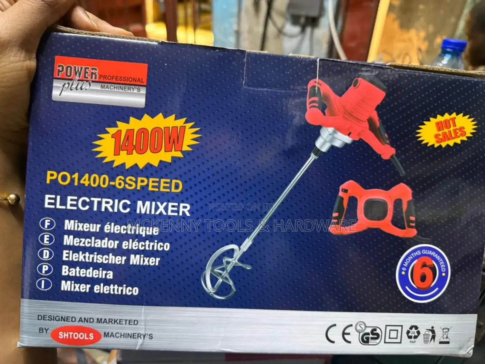 Power Professional Plus 1400w Po1400-6speed Electric