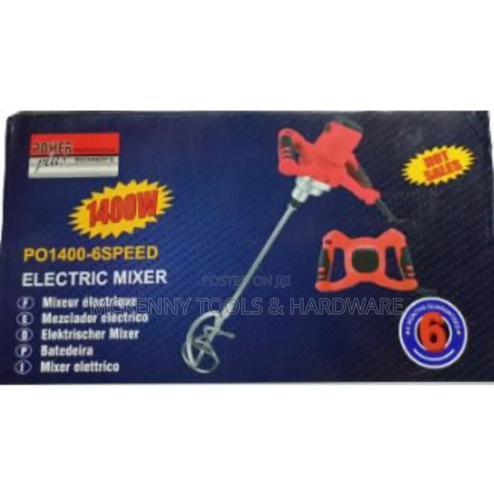 Power Professional Plus 1400w Po1400-6speed Electric