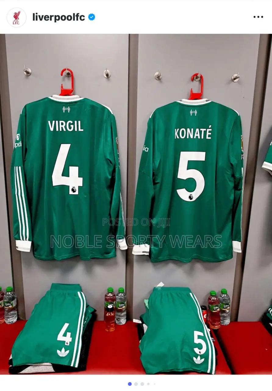 Liverpool 25/26 Third Kit Long Sleeve. Player Version.