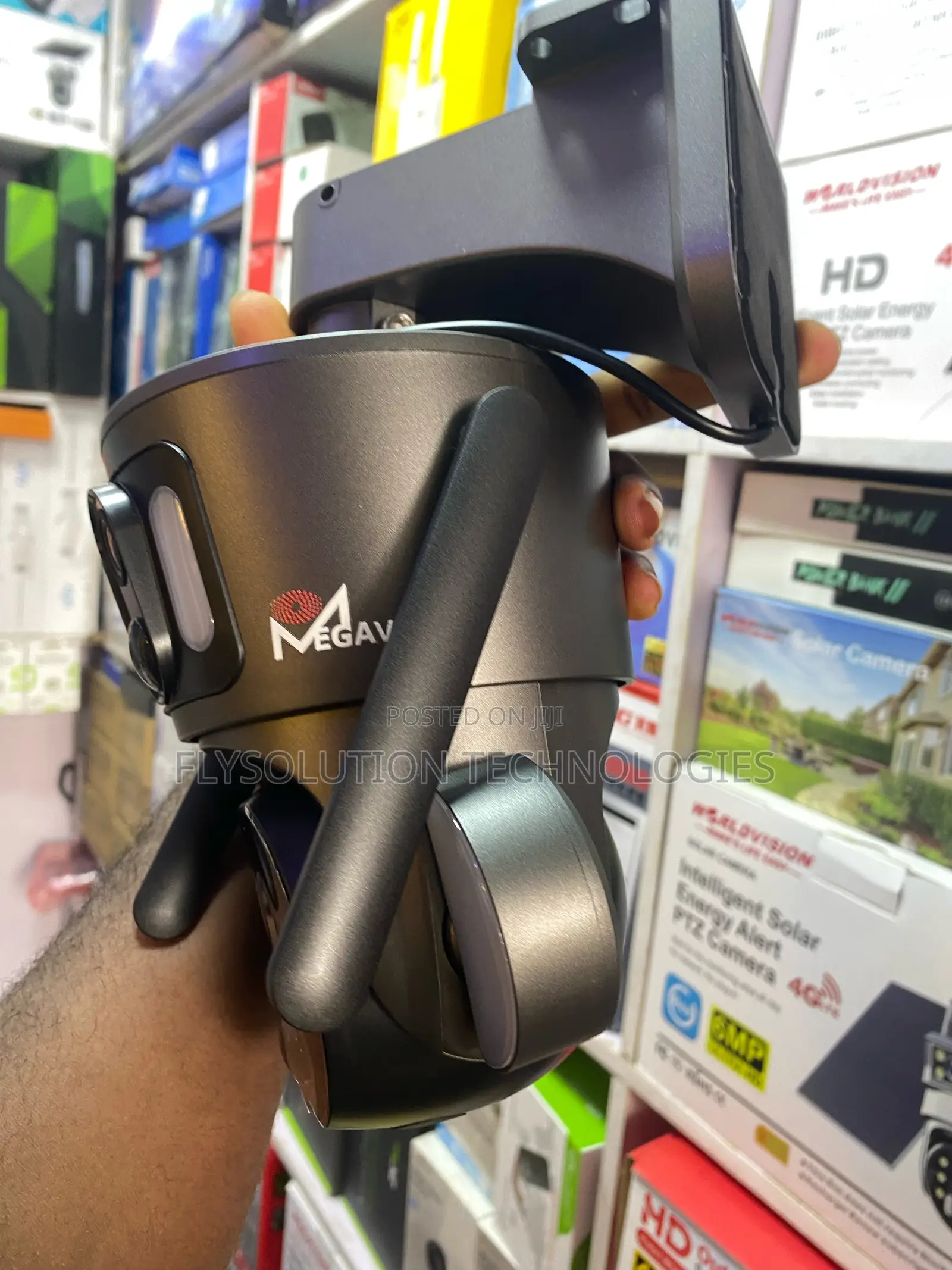 Megavision Hd 4g Lte Dual Lens Solar PTZ Ubox Camera