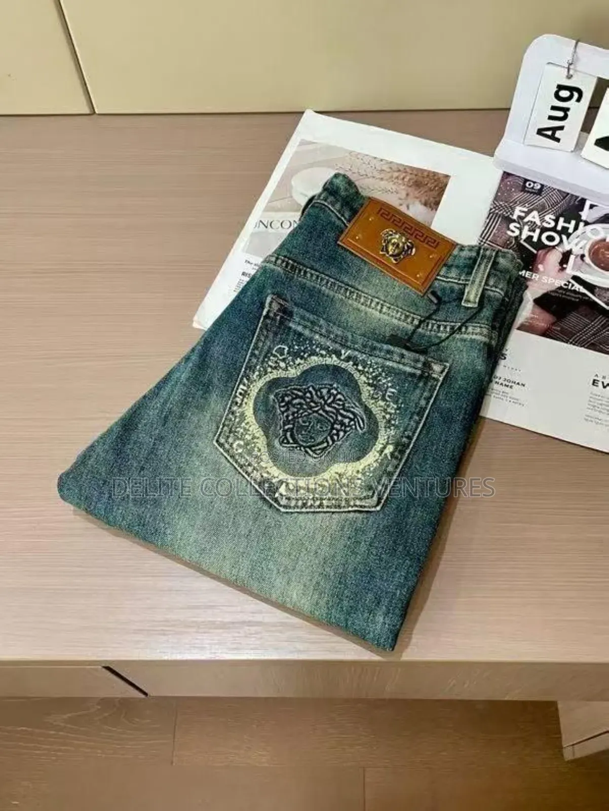 Premium Luxury Straight-Plain Jeans 