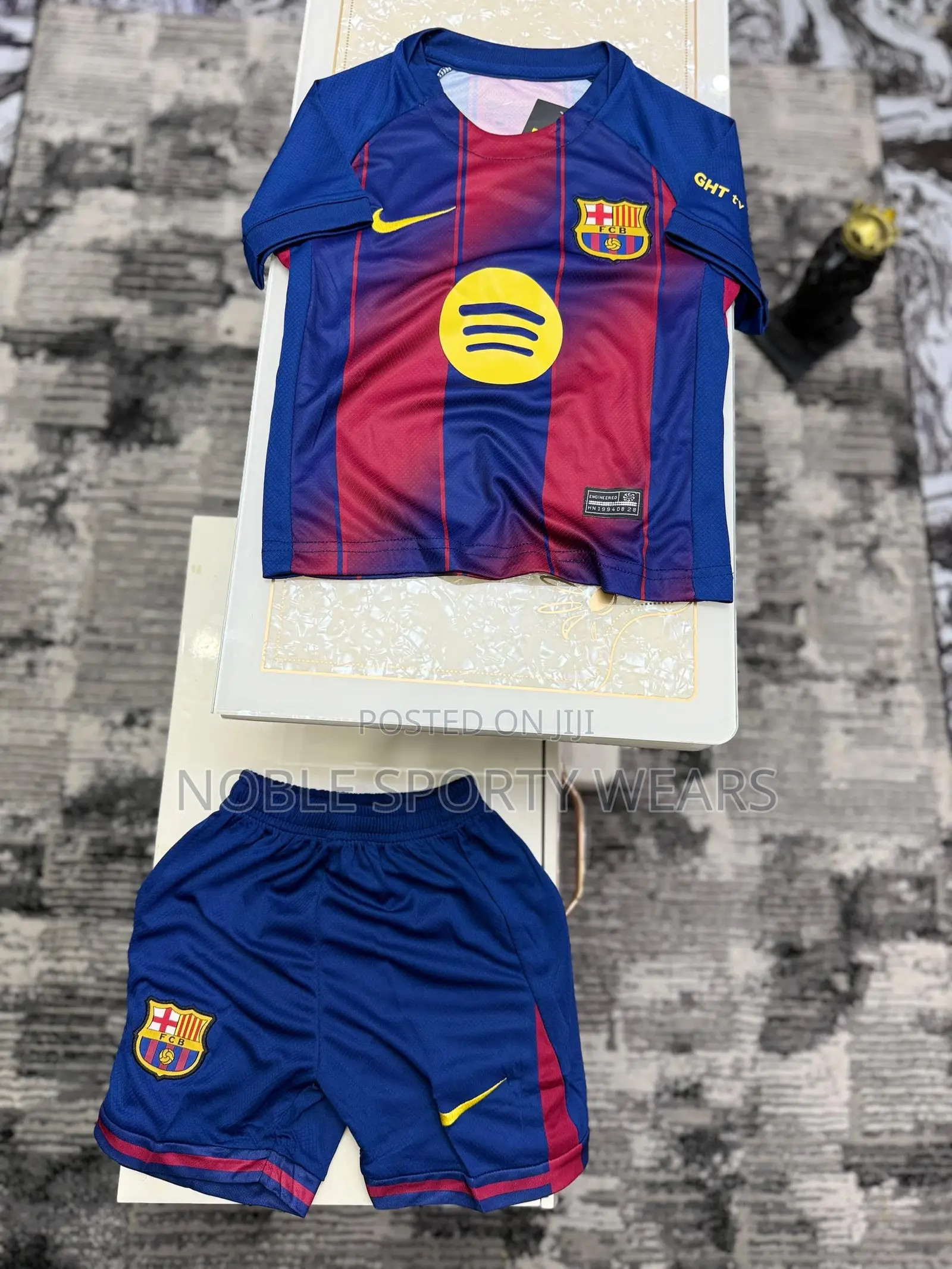 Barcelona 25/26 Children Jerseys Aged 1 to 14 Years. Visca Barca!!