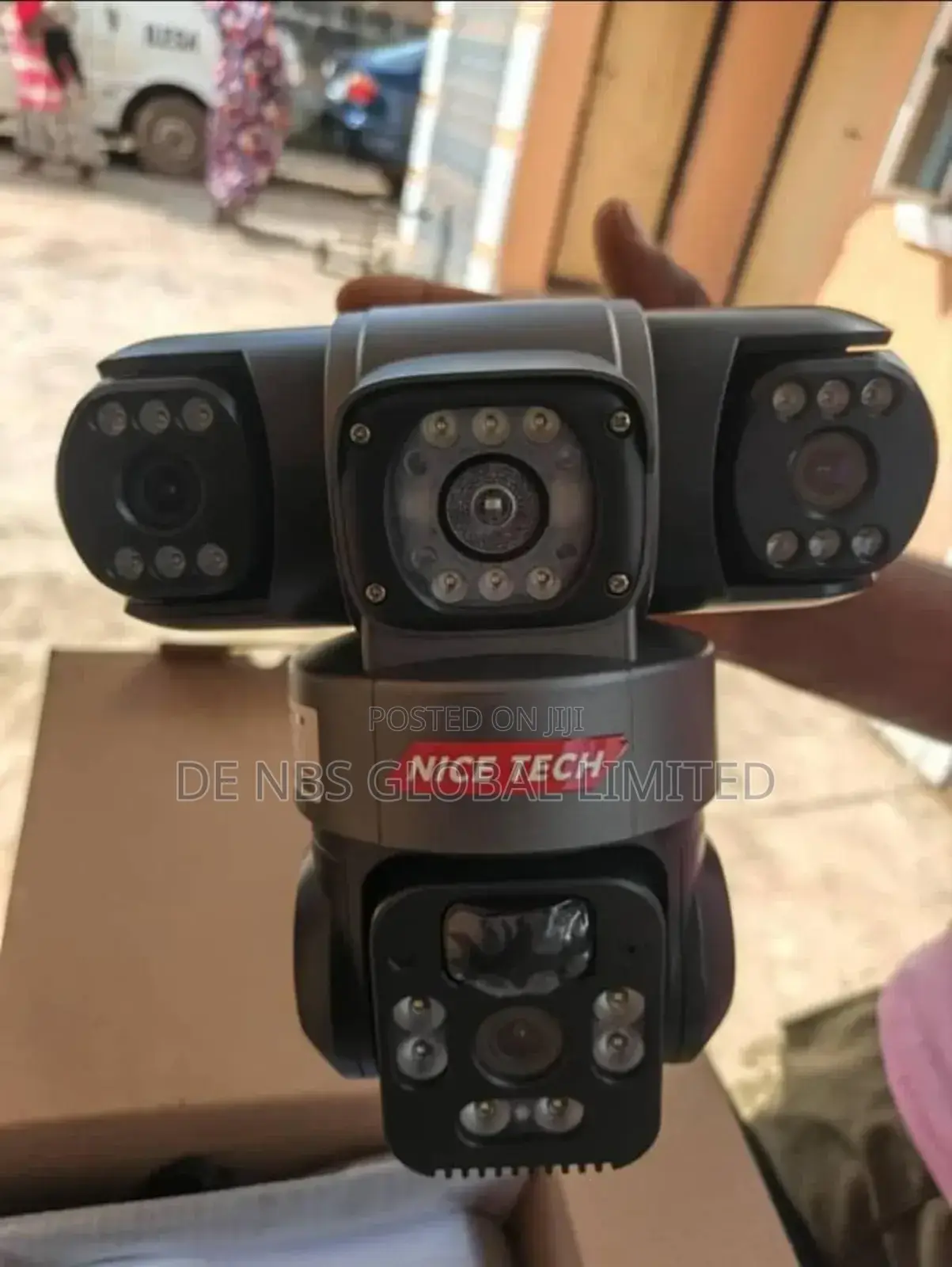 Intelligent V380pro 4g Hd Ultra PTZ Solar CCTV Alert Camera 360°