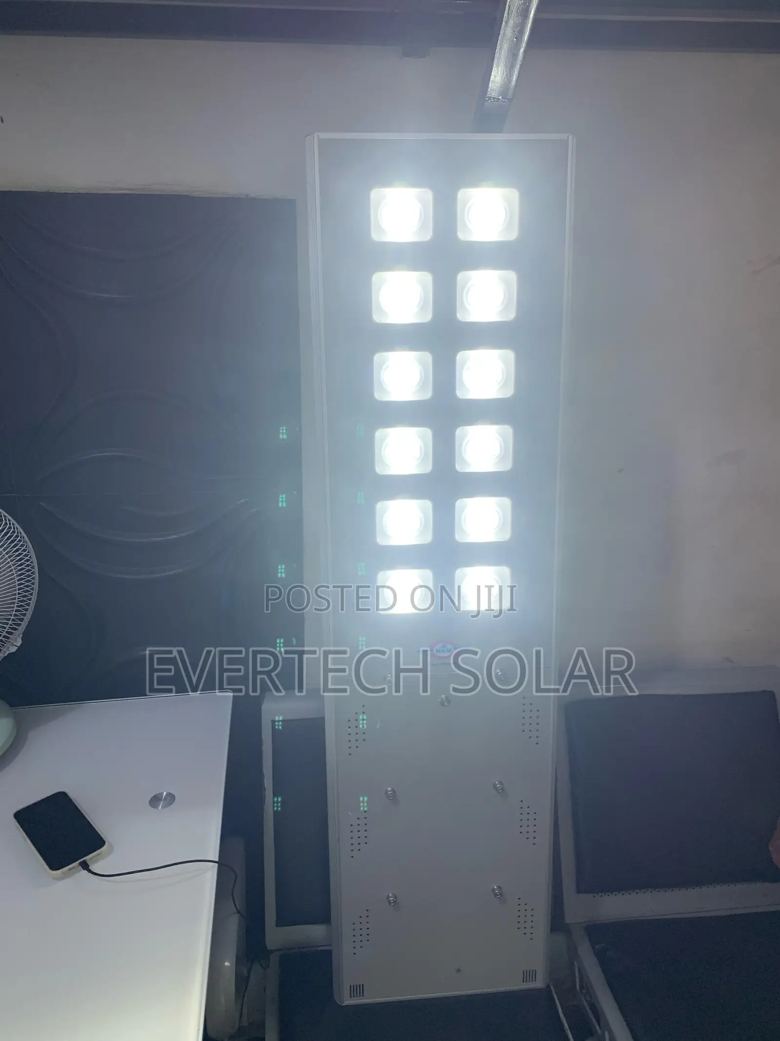 100watts All In One 12eyes Solar Street Light