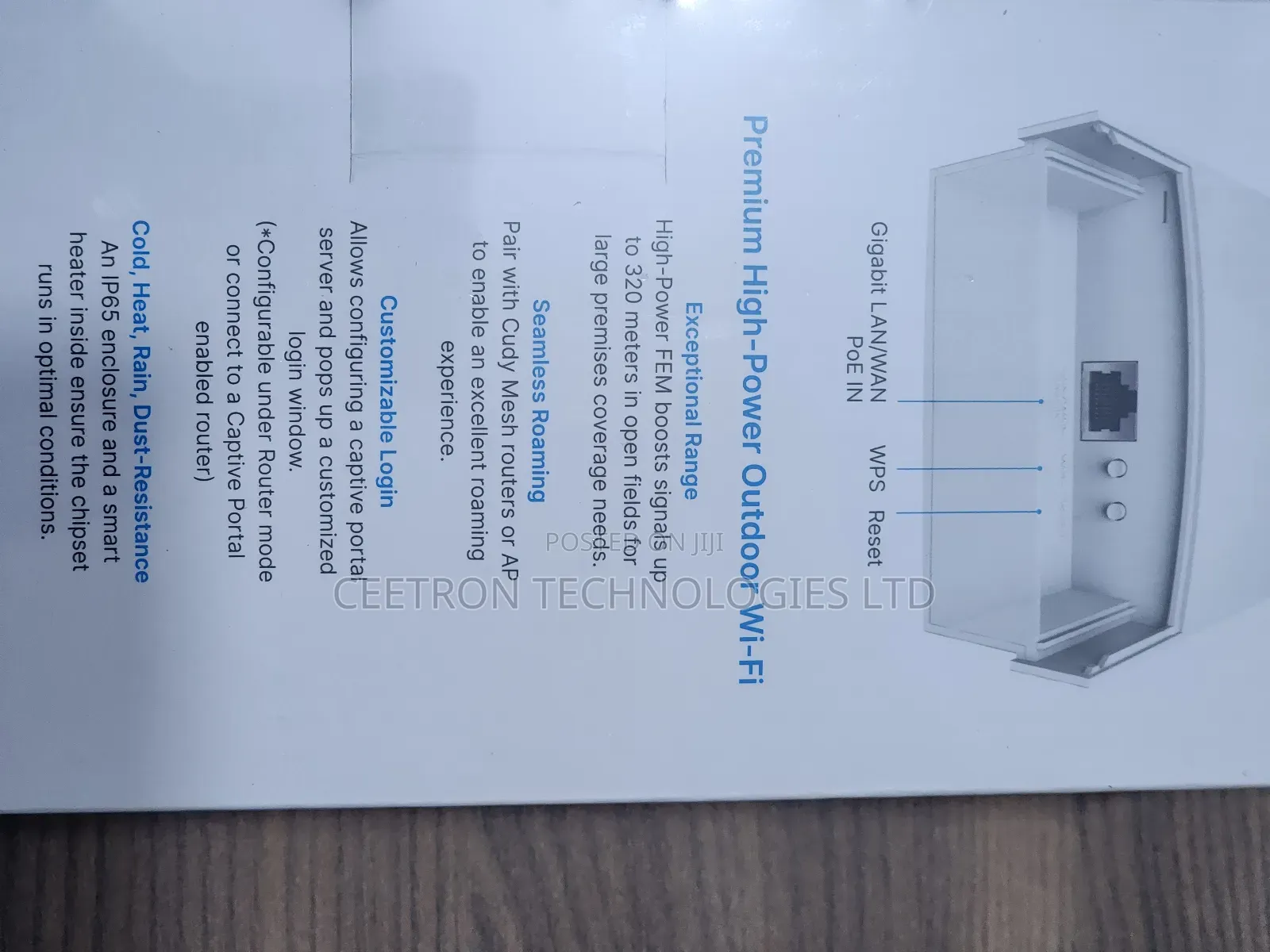 Cudy Ax3000 Indoor/Outdoor Wifi 6 Access Point (Cudy Ap3000 Outdoor)