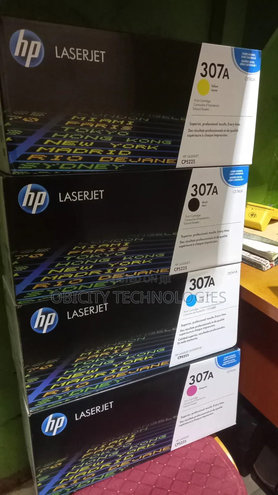 Hp 307a Original Toner Cartridge