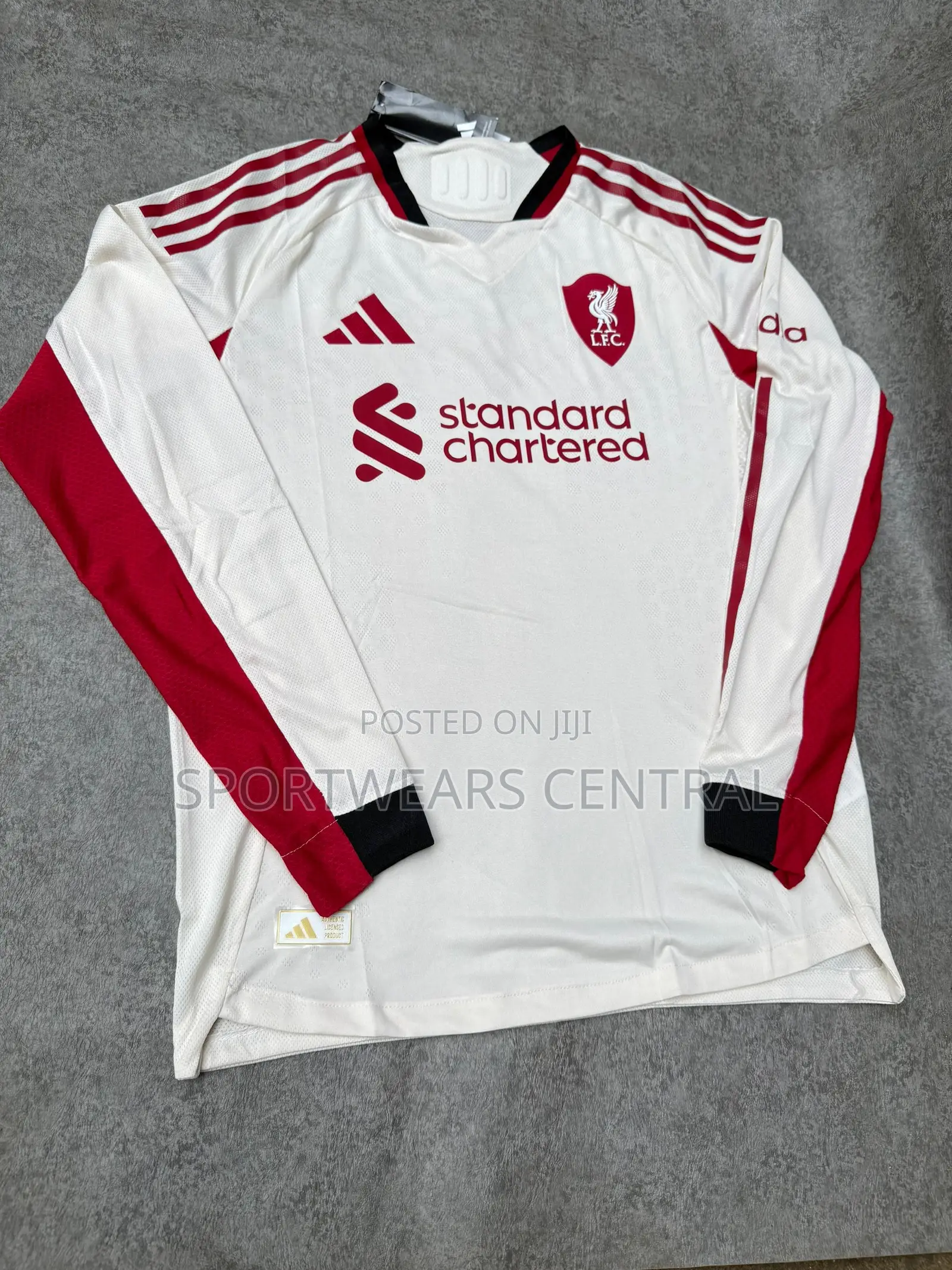 2025/2026 Liverpool Away Player Grade Long Sleeve Jersey