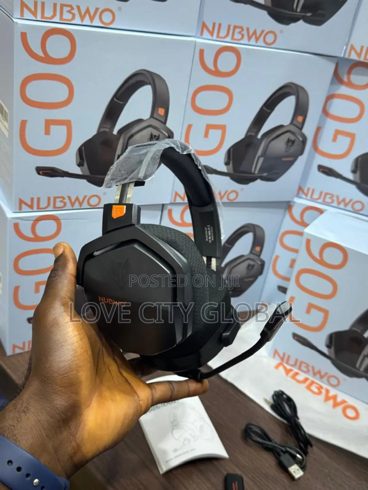 Nubwo G06 Gaming Headset Ps5, Ps4, Xbox,Pc, Phone, Mac, Anc Wireless