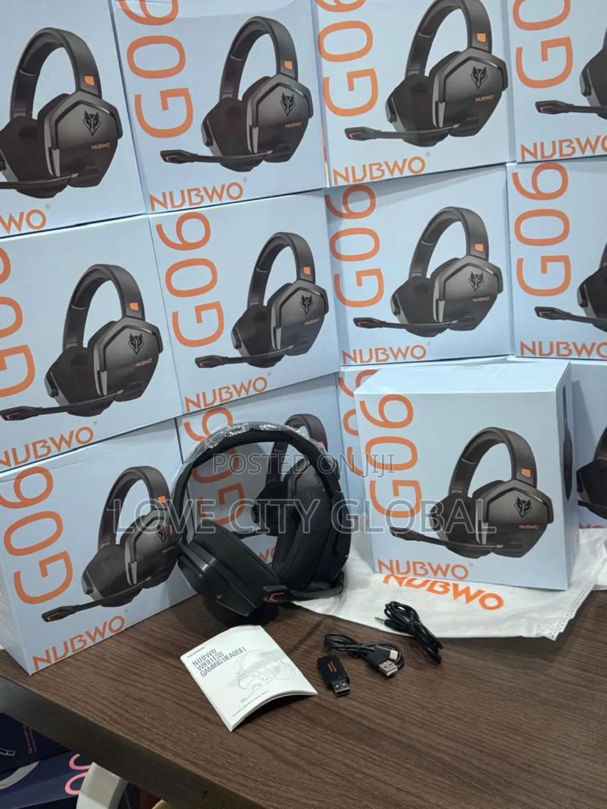 Nubwo G06 Gaming Headset Ps5, Ps4, Xbox,Pc, Phone, Mac, Anc Wireless
