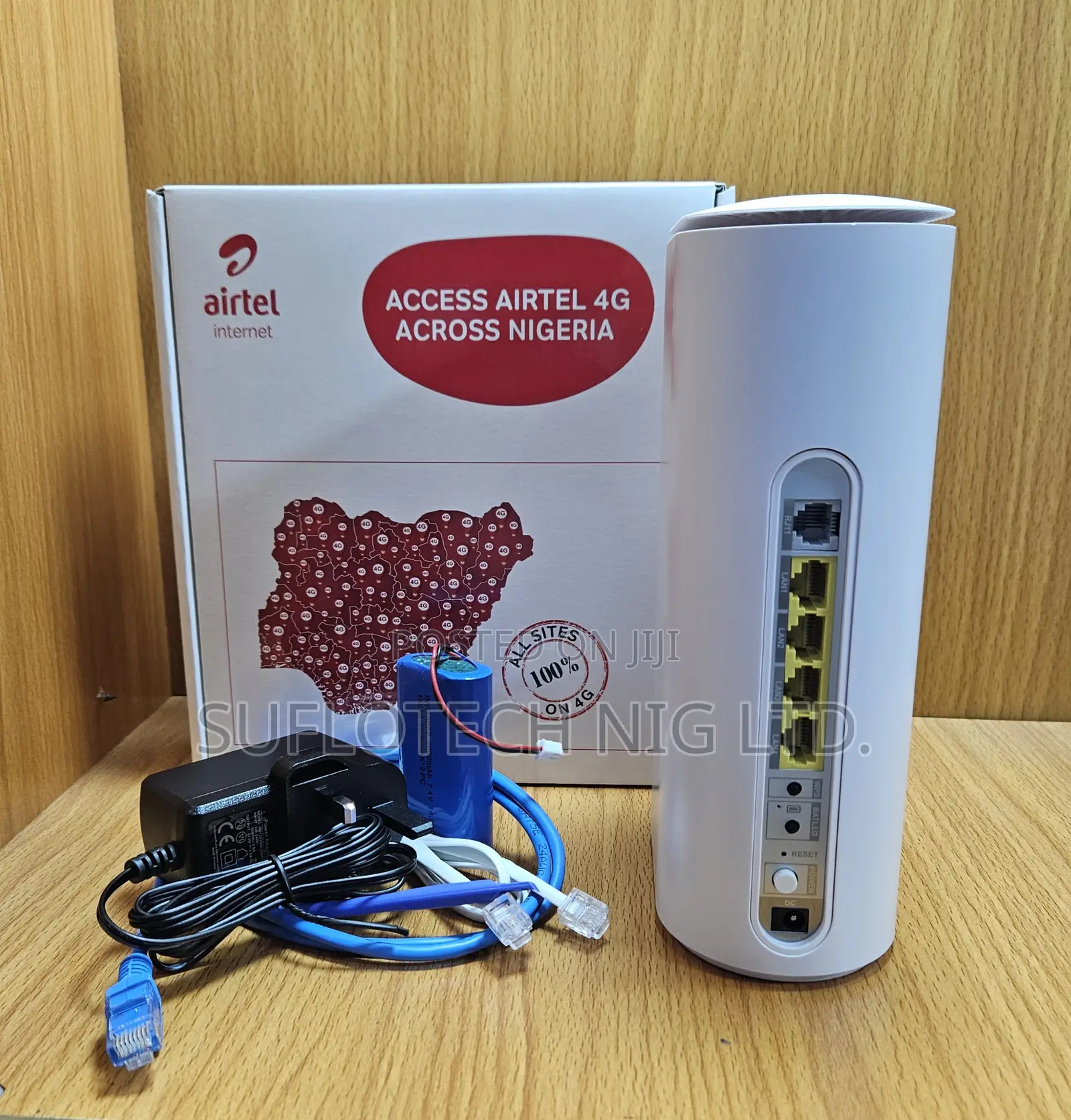 Airtel Hertz6 Cat6 300mbps Universal Router