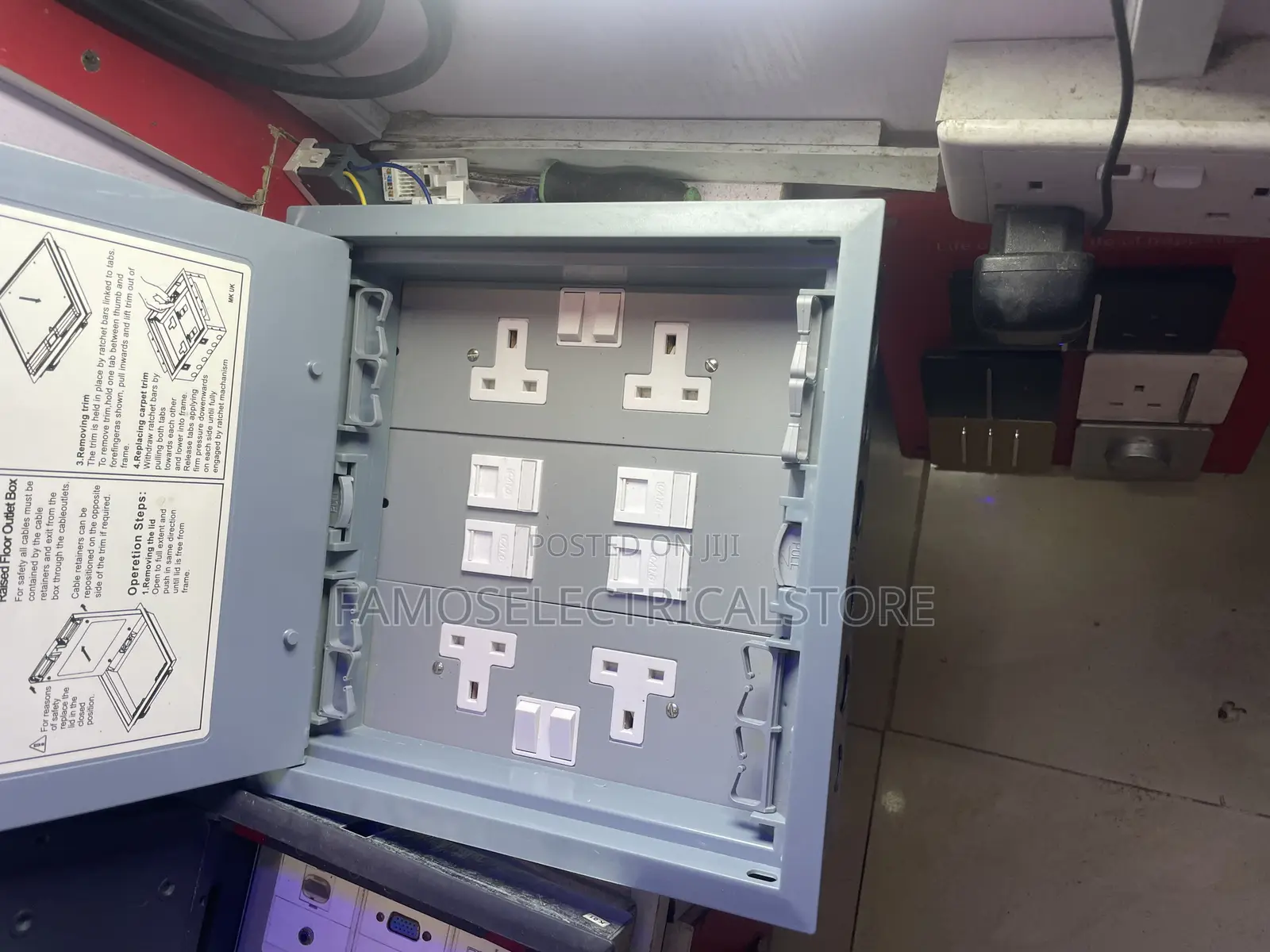 Industrial Floor Socket