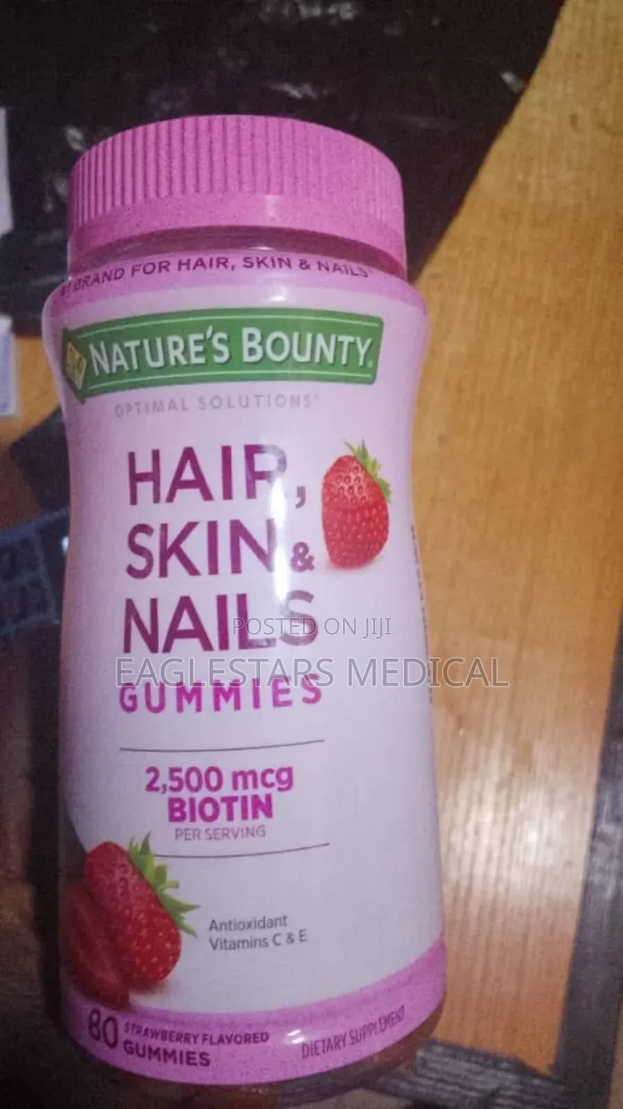 Nature Bounty Optimal Solutions For Hair And Skin