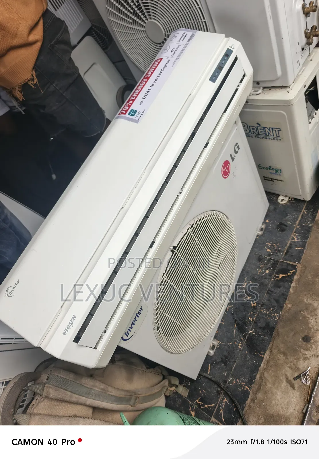 70% Energy Saving Power Cooling 2.0hp Korean Used Lg Inverter Split Ac