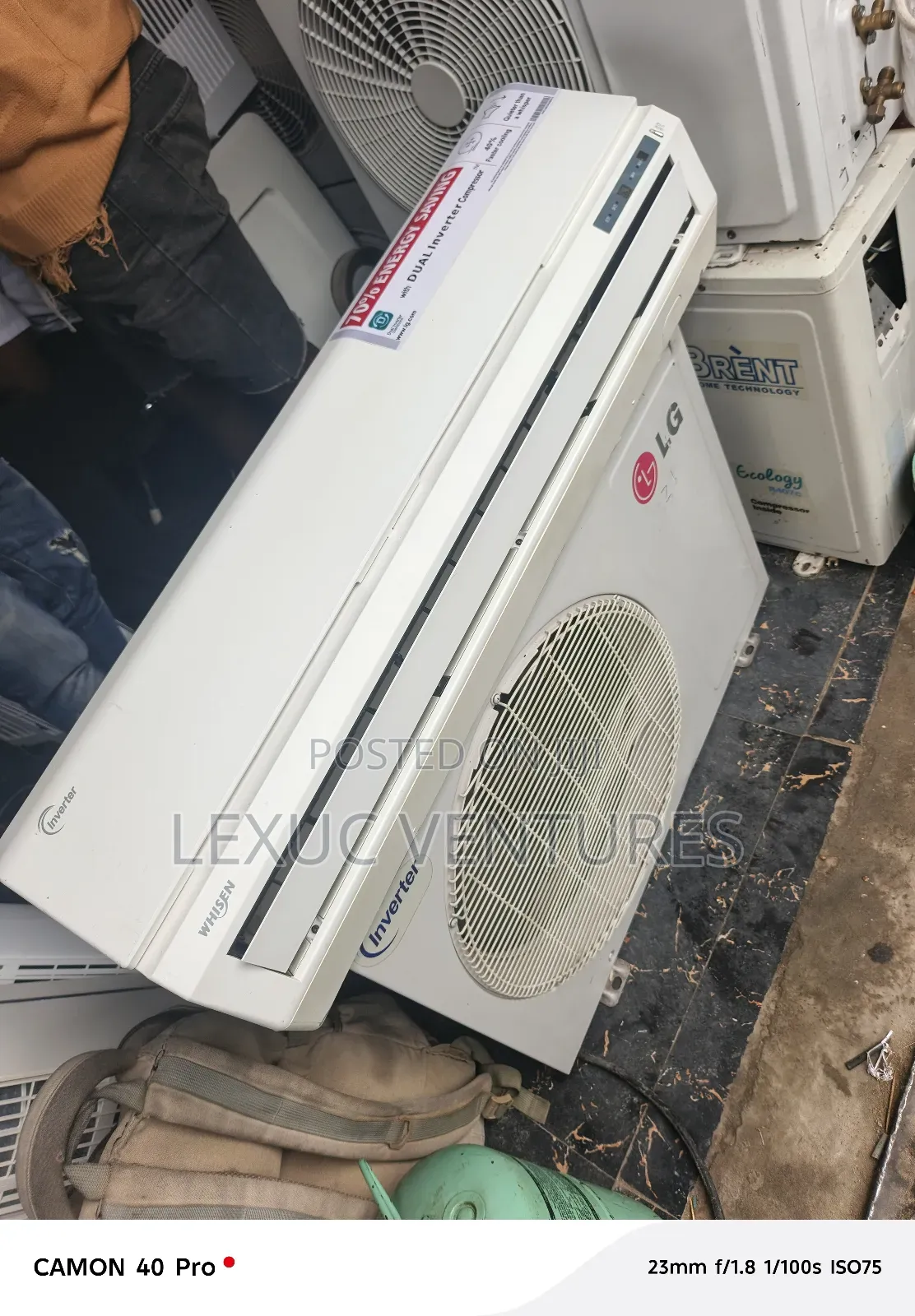 70% Energy Saving Power Cooling 2.0hp Korean Used Lg Inverter Split Ac