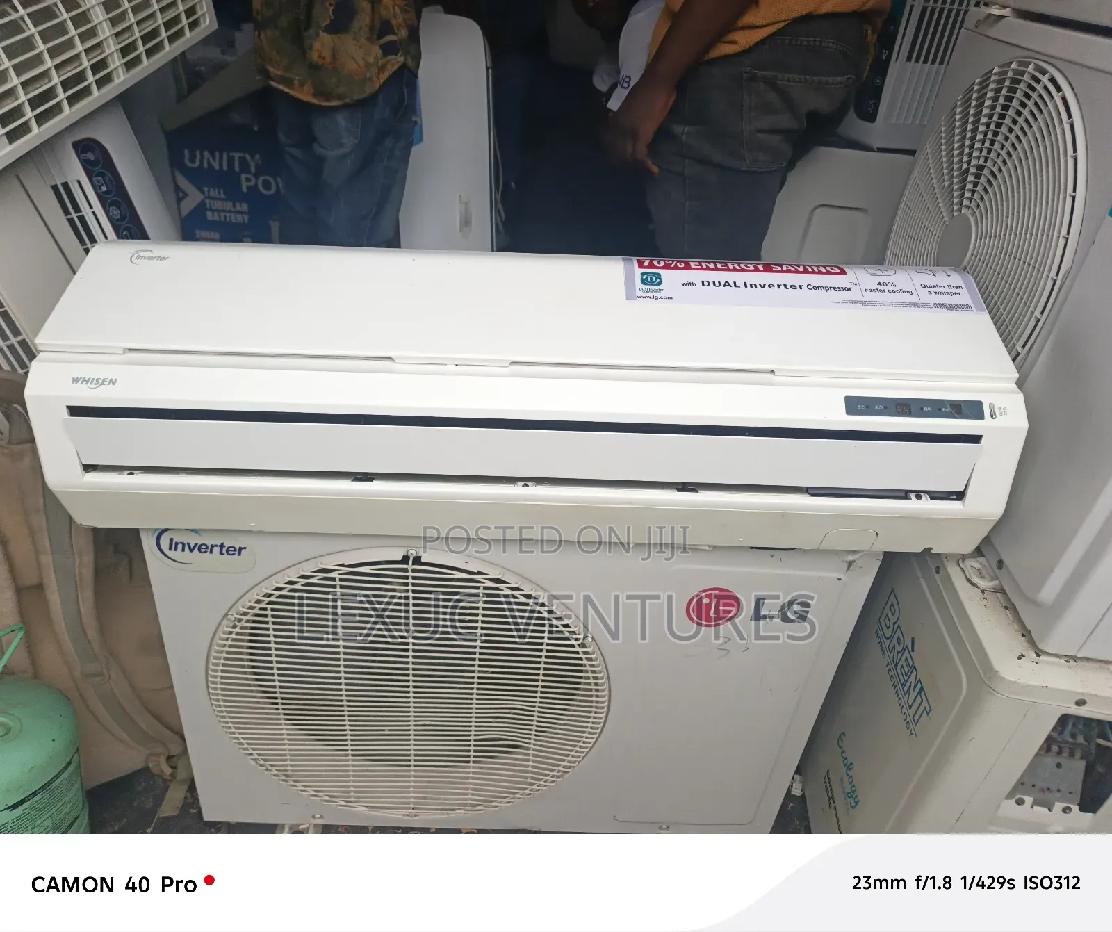 70% Energy Saving Power Cooling 2.0hp Korean Used Lg Inverter Split Ac