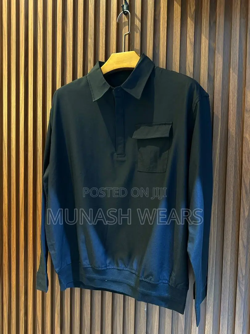 Classic Shirt Available On Black Free Size