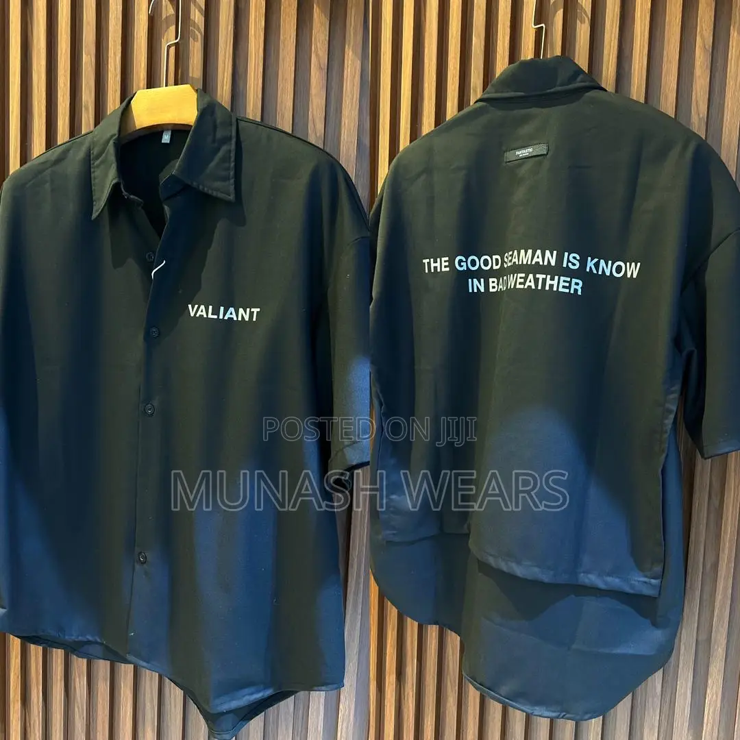 Classic Shirt Available On Black Free Size
