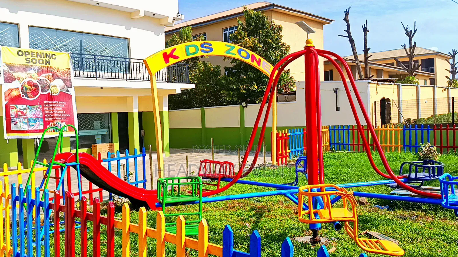 Set-Up of Mini Kids Park Garden in Ikorodu