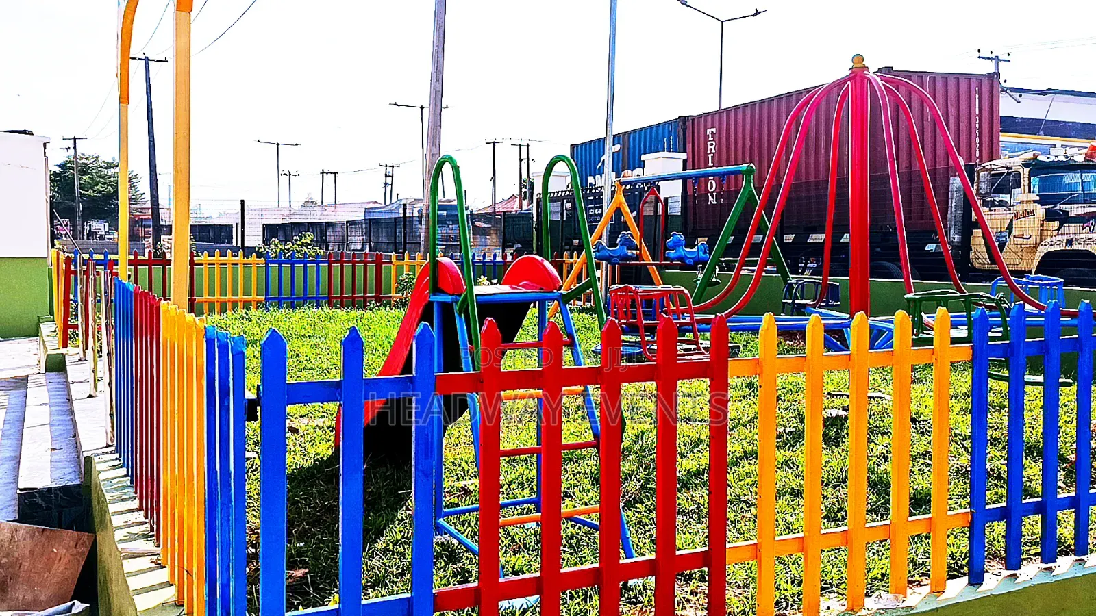 Set-Up of Mini Kids Park Garden in Ikorodu