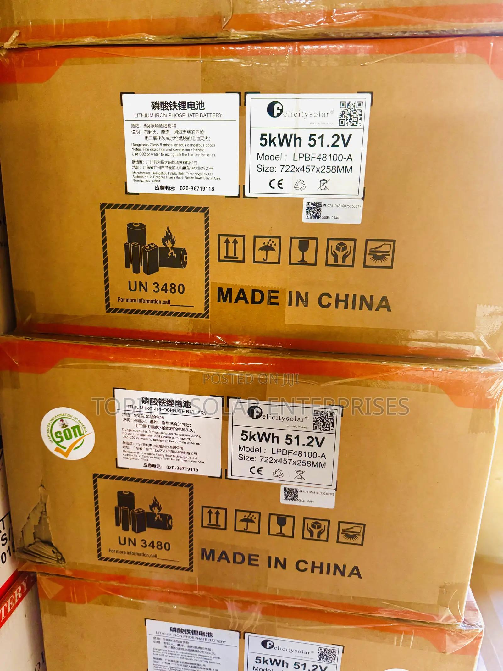 5kwh Felicity Lithium Ion Battery Promo 48v