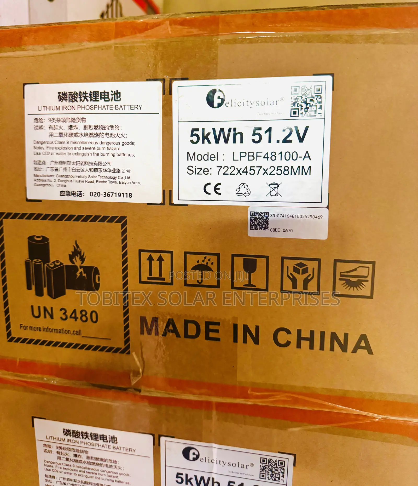 5kwh Felicity Lithium Ion Battery Promo