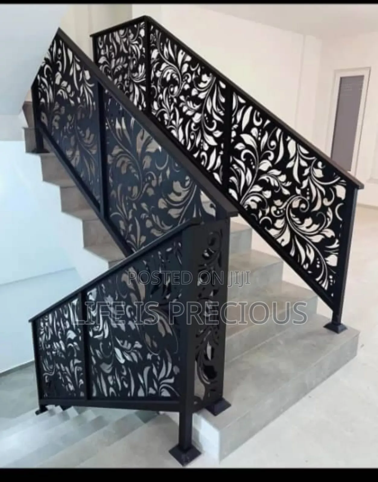 Lasser Cut Handrail