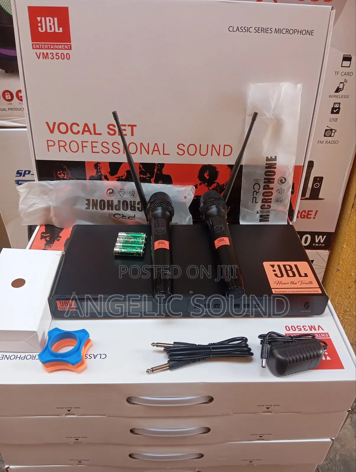 JBL Wireless Microphone Model No Vm 350