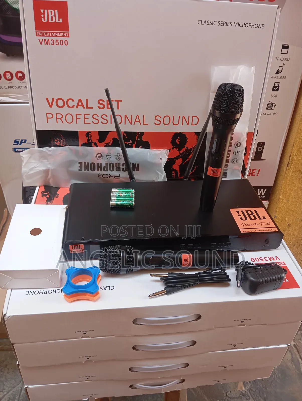 JBL Wireless Microphone Model No Vm 350