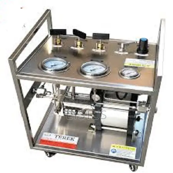Gas Booster Pump - Maximum Gas Outlet Pressure: 1200 Bar / 17,400 Psi