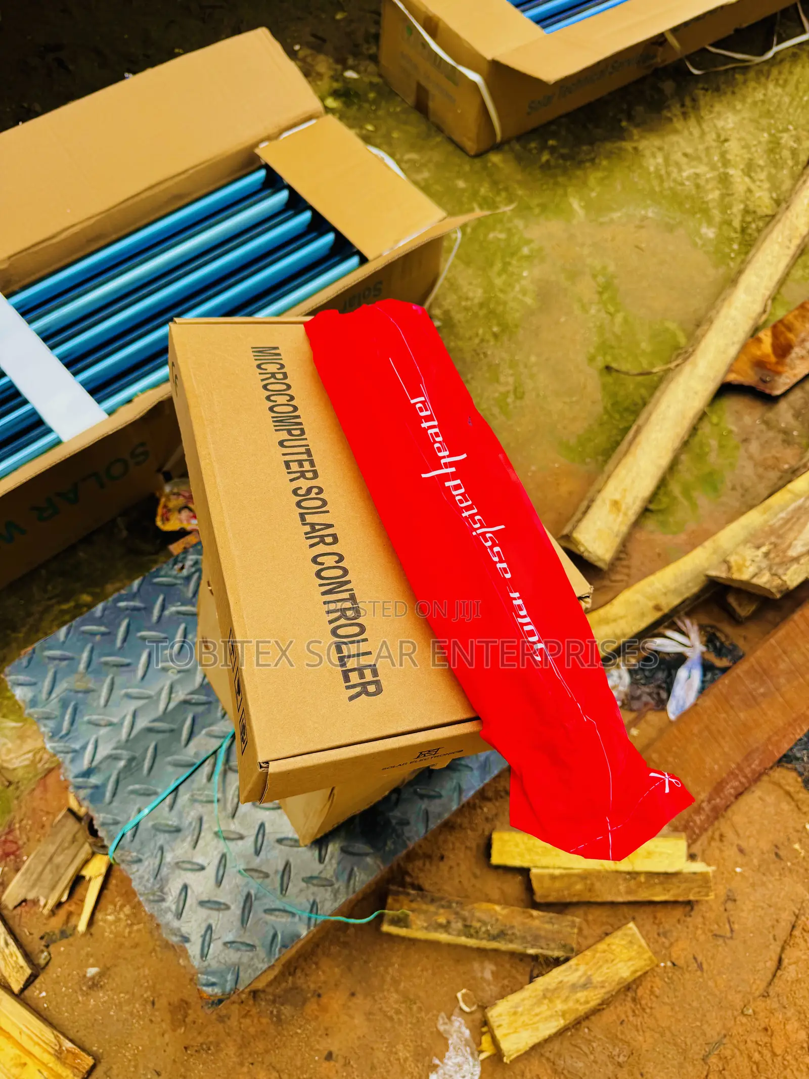 Gp Solar Power Water Heater Ac/Dc