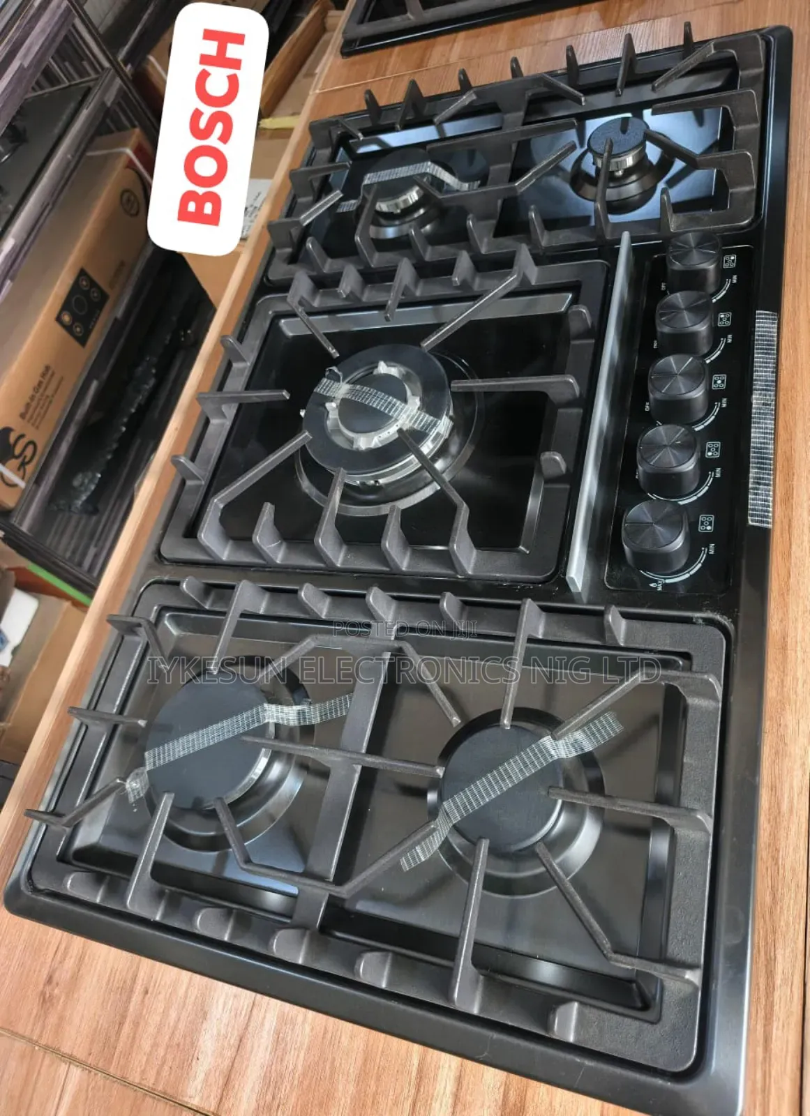 Original Bosch Latest Design Built-in 5 Burners Gas Cooker Hob 90cm